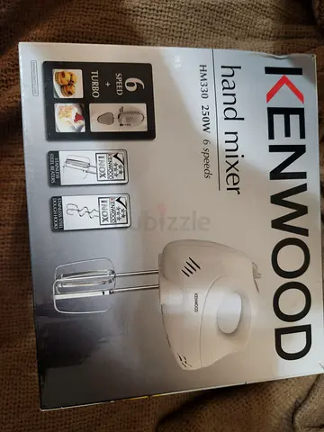 Kenwood HM330 Hand Mixer 250W with 6 Speeds (Boxed)
