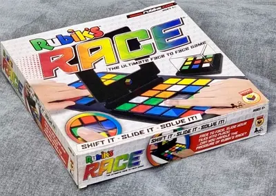 Rubik's Race board game - complete box