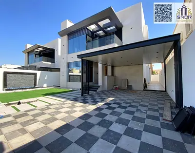 A distinctive luxury villa with high-end finishes next to Ajman Academy