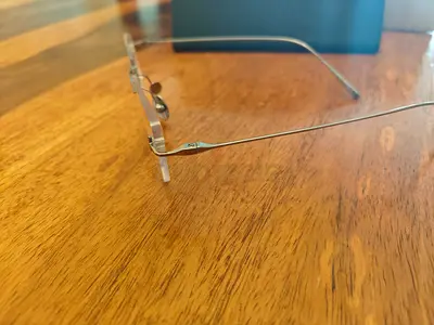 Tom ford authentic rimless frame
