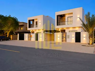 Luxury villa with spacious areas in Al Muwaihat area - direct from the owner - freehold