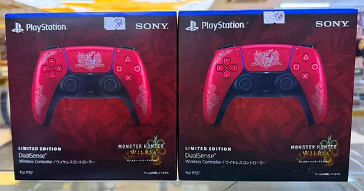 Ps5 dual sense monster hunter wilds edition