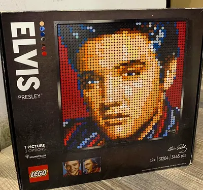 LEGO Art Elvis Presley Portrait Set (New/Unused) - 3,646 pcs