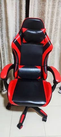 Red and Black Gaming Chair from Home center