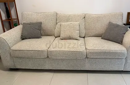 Grey 3 seater Sofa like New