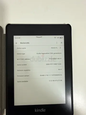 Amazon Kindle Paperwhite 10th Generation 8GB Wi-Fi