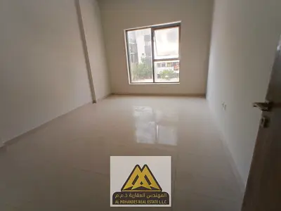 Two-bedroom apartment for annual rent in Al Nuaimiya 1, Ajman. Brand new, master room, 3 bathrooms,