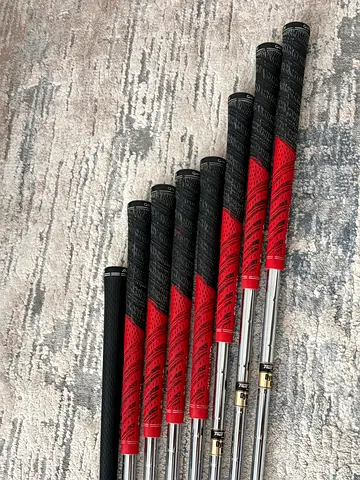 Mizuno MP15 irons stiff shaft.