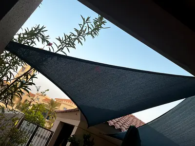 triangular sun shade sail