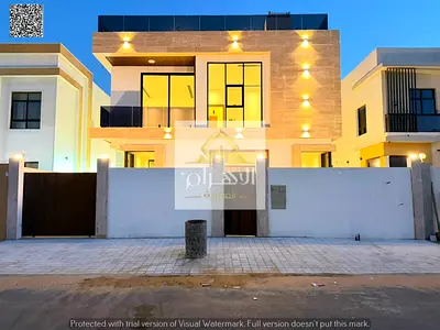 نيومودرن مع مسبح وكهرباء ومياه ومكيفات تملك حر تصمييم فلل دبى على شارع311 مباشر تقسيط شهرى