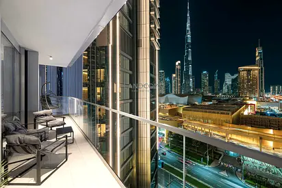 Luxury Fully Furnished 3BHK Apartment with Stunning Burj Khalifa View
