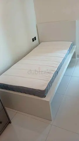 Single Ikea Bed With Mattress90x200cm