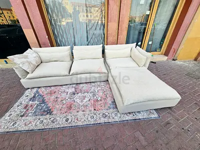 Comfortable marina home sofa beige