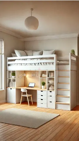 Custom Loft Beds with Smart Storage Solution