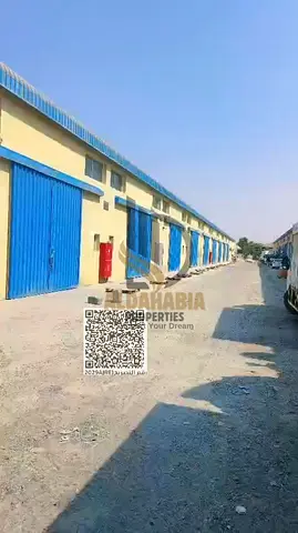 مستودع للإيجار في الجرف الصناعية 1 – عجمان | 4,000 قدم² | كهرباء 20 كيلوواط