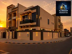 An exceptional, unmissable opportunity – a luxurious corner villa in Ajman at the most competitive