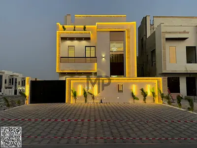 فيلا بسعر شامل رسوم التسجيل والتمليك والكهرباء والمياه على الشارع الرئيسي جاهزة للسكن بخصم خاص للكاش في أرقي مناطق عجمان تملك حر. .
