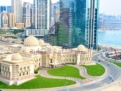 Premium Two Bedroom Apartment First Line Corniche Full Sea View Custom Coffee Corner Built In Wardro