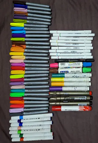 60 mixed marker collection - All working good