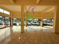 Commercial shop for rent on Jamal Abdul Nasser Street opposite Al Majaz Park, 2400 sqft with mezzani