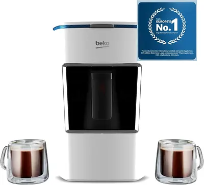 Beko BKK2300 Automatic Turkish Coffee Machine One Touch Control AntiSpill