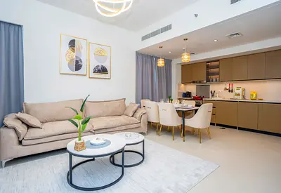 Fully Furnished 2-Bed Apartment at Top Floor with City Views