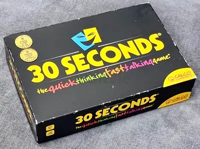30 Seconds board game — family party game, used