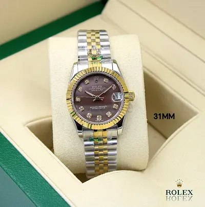 Rolex Lady-Datejust 31mm Two-Tone Jubilee Bracelet with Diamond Dial