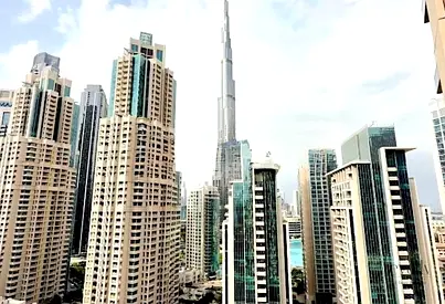 Burj Khalifa View| 2BR+Study | Furnished