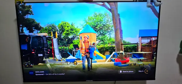 55-inch LED 4k Smart TV - Good working condition