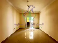 One bedroom apartment and living room for annual rent in Al Taawun Sharjah built in wardrobes open v