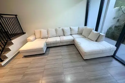 U Shape Sofa Beige the One Kingston