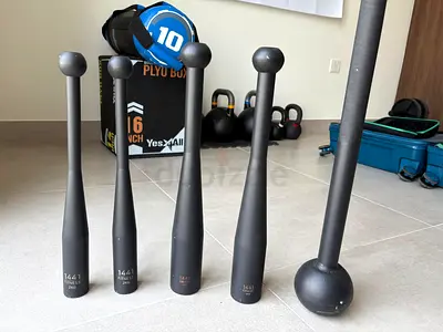 Set of Steel Macebells / Clubbells