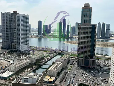 Two Bedroom Apartment in Al Majaz 3 Sea View Open Balcony Ultra Deluxe Finish Gym Pool Free Parking One Month Free Prime Location