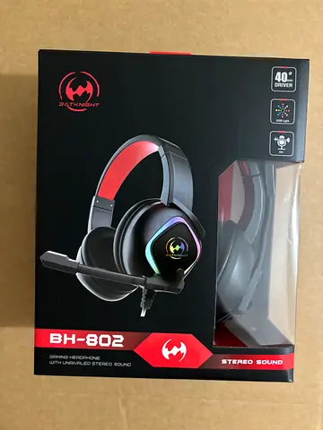 BH-802 Gaming Headset with Mic — Like New in Box