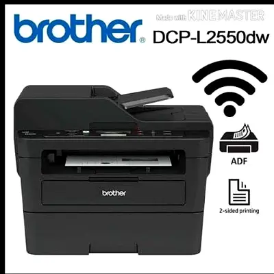 Brother DCP-L2550DW WIFI All in One Laser Printer – Black WITH BOX