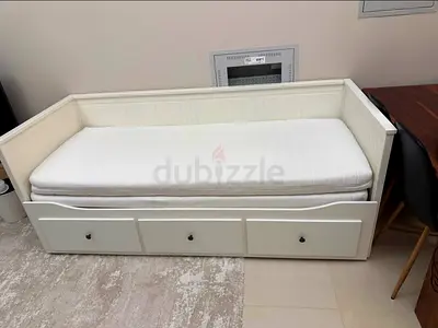 Ikea hemnes day bed with mattress 2