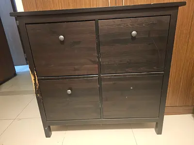 IKEA HEMNES GULLABERG SHOE CABINET