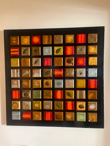 Modern Abstract Mosaic Wall Art Decor