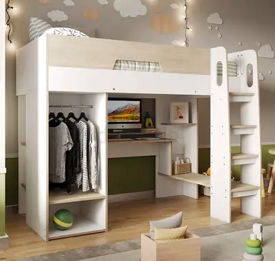 Designer Loft Beds Tailored to Your Room