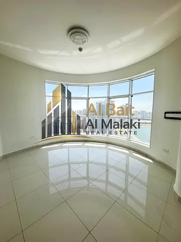 Luxury 3-Bedroom Apartment (2 Master Bedrooms) in Al Majaz 3 with Free Parking, Central AC & Complimentary Health Club