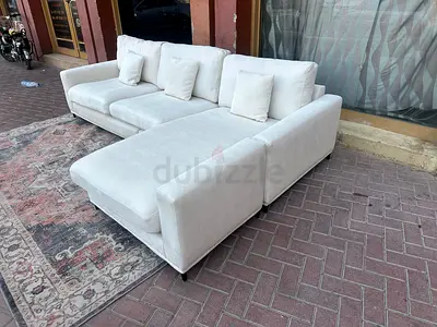 Excellent condition Eichholtz premium quality L shape sofa