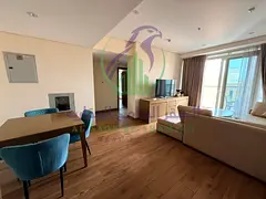 Luxury Furnished 2 Bedroom Apartment with Balcony, 3 Bathrooms, Full Kitchen Setup and Open Views