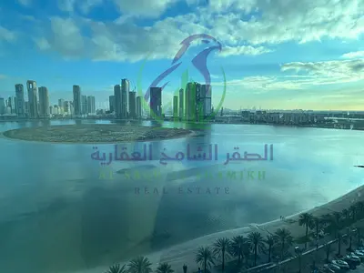 Luxury Three BHK for rent in Al Khan with wardrobes free AC parking gym and pool