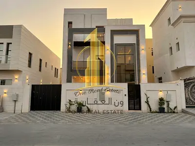 فيلا سبع غرف نوم ماستر للايجار السنوي بمنطقة الياسمين