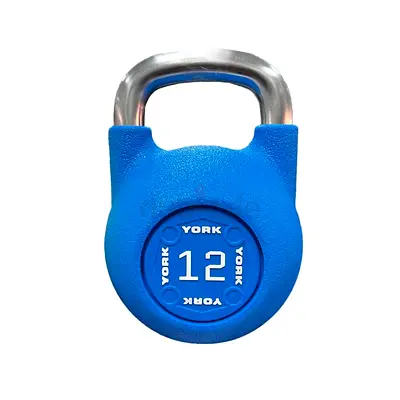 York Pu Competition Kettlebell 12Kg Blue - Brand New