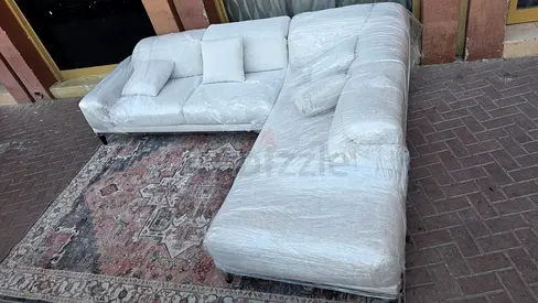 Top Quality Natuzzi Italian L Shape Sofa