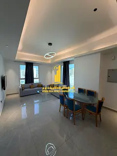 First occupancy, luxurious and elegant three-bedroom apartment with a living room, fully furnished w
