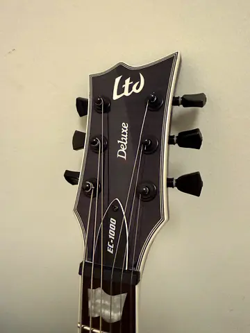 ESP LTD EC-1000 EverTune FM (See Thru Black) – Mint Condition Electric Guitar