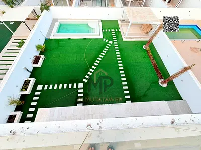 🏡 **Luxury villa for sale in Al Zorah – Ajman | Stunning sea view | High-end finishes | Freehold ownership for all nationalities | Includes electrici